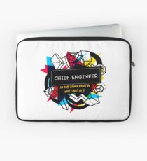 CHIEF ENGINEER Laptop Sleeve