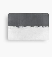 Minimalist Concrete Paint Canvas Print