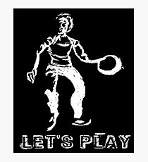 Let's Play (Basketball) Photographic Print