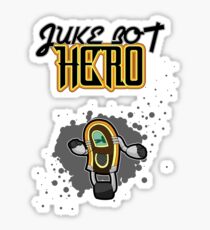 Juke Bot Hero - Splatter background Sticker
