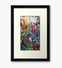 Lupin Garden Framed Print