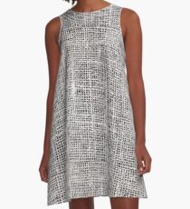 flax material A-Line Dress
