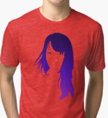 Purple Vector Tri-blend T-Shirt
