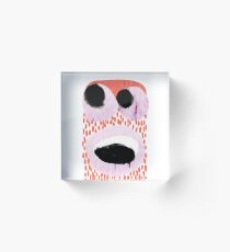 Metanimal, wide eyes opened Acrylic Block