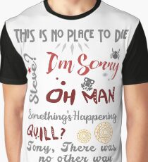 Letzte Worte Grafik T-Shirt