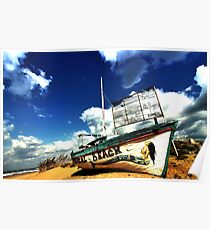 Tropical Beach Bar Poster