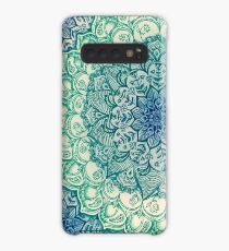Emerald Doodle Case/Skin for Samsung Galaxy