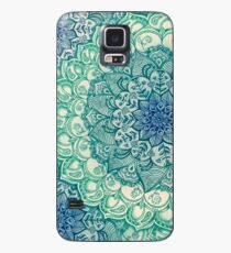 Emerald Doodle Case/Skin for Samsung Galaxy