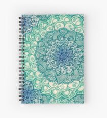 Emerald Doodle Spiral Notebook