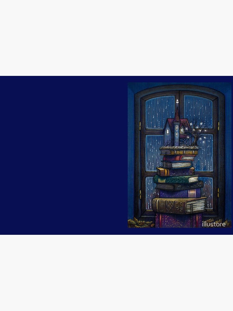 Books castle by illustore