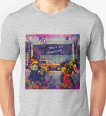 Zusammenfassung Dies ist Amerika Slim Fit T-Shirt