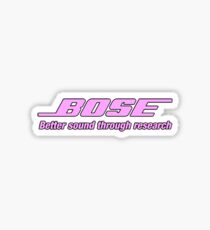 Bose Pink Sticker