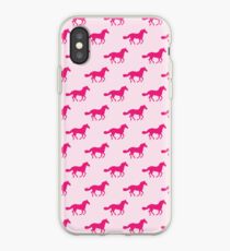 Pink Horses iPhone Case