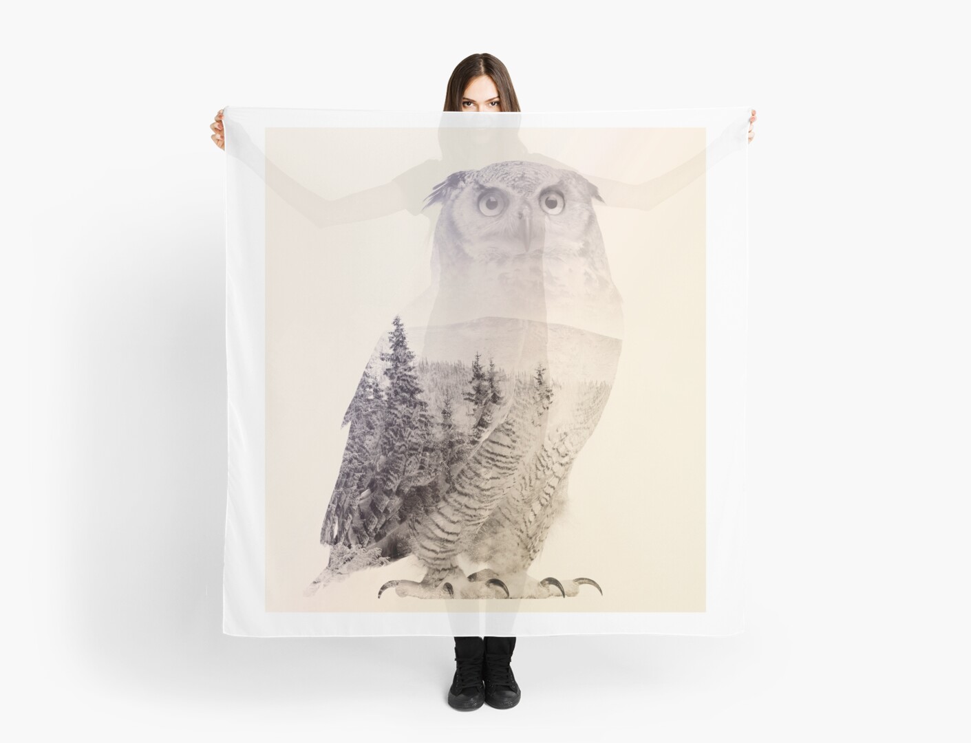 owl scarf