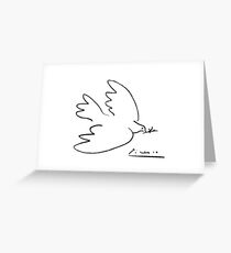 Picasso Peace Dove Greeting Card