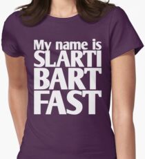 My name is Slartibartfast (A2) Women's Fitted T-Shirt
