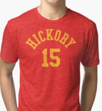 Hoosiers Movie Jimmy Chitwood Jersey Tri-blend T-Shirt
