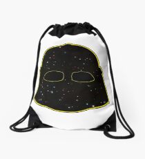 Darth helmet Drawstring Bag