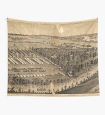 Camp Foster, Cuyahoga Falls, Ohio (1880) Wall Tapestry