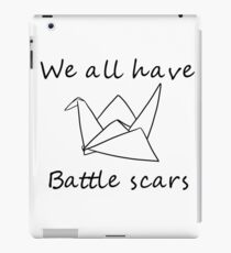 Raven Reyes "Wir alle haben Kampfnarben" iPad-Hülle & Klebefolie