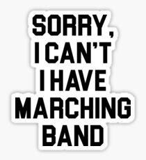 Marching Band Sticker