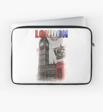 London Skyline Postcard Laptop Sleeve