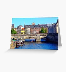“Beautiful Copenhagen”, Photo / Digital Painting Greeting Card