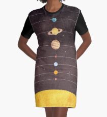 Vestido camiseta Sistema solar