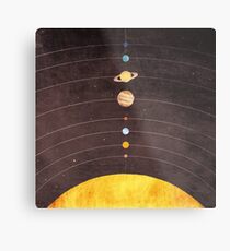 Solar System Metal Print