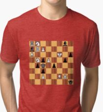 #chessproblem #chess #problem #playchess #chesspiece #chessset #chessmaster #chinesechess #chesstournament #gameofchess #chessboard #competition #sport #intelligence #wood #vector #knight #cavalry Tri-blend T-Shirt
