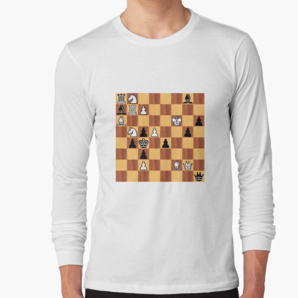 #chessproblem #chess #problem #playchess chesspiece chessset chessmaster chinesechess Long Sleeve T-Shirt
