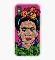 Frida Kahlo embroidery iPhone Case