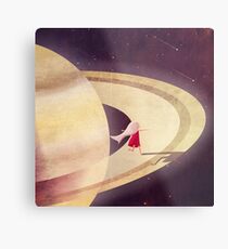 Saturn Kind Metallbild