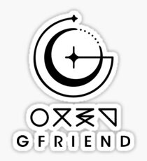 Gfriend Kpop logo Sticker