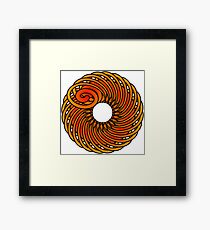 Artistic Abstract Graphic Design Framed Print