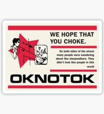 Choke Sticker