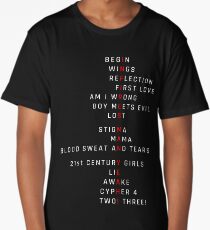 Wings Theory: Infires - BTS - White Long T-Shirt