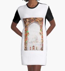 Sheikh Zayed Grand Mosque, collage Graphic T-Shirt Dress
