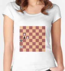 Chess, play chess, chess piece, chess set, chess master Women's Fitted Scoop T-Shirt