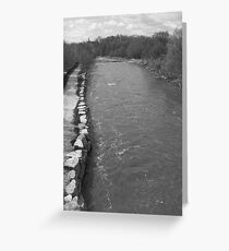 The Credit River... Greeting Card