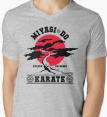 Karate Kid - Mr Miyagi Do Red Variant Men's V-Neck T-Shirt