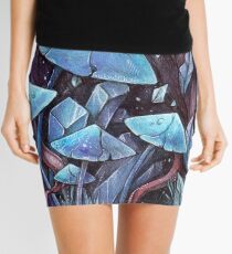 Mushrooms & Crystals Mini Skirt
