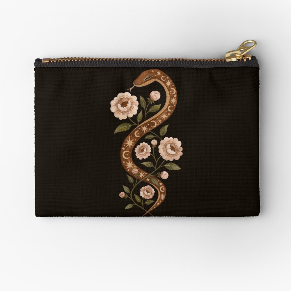 Serpent spells Zipper Pouch