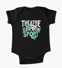 Theatre Is My Sport Lettering One Piece - Short Sleeve