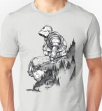 Camiseta ajustada gigante de hierro