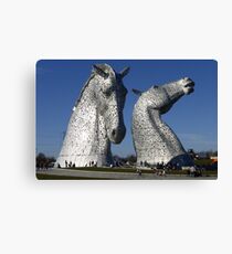 The Kelpies- Falkirk, Scotland Canvas Print
