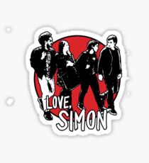Love, Simon Friend Group Walking Sticker
