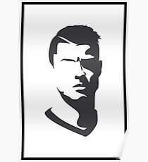 Cristiano Ronaldo Vector Portrait Poster