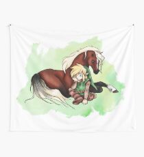 Link & Epona Wall Tapestry