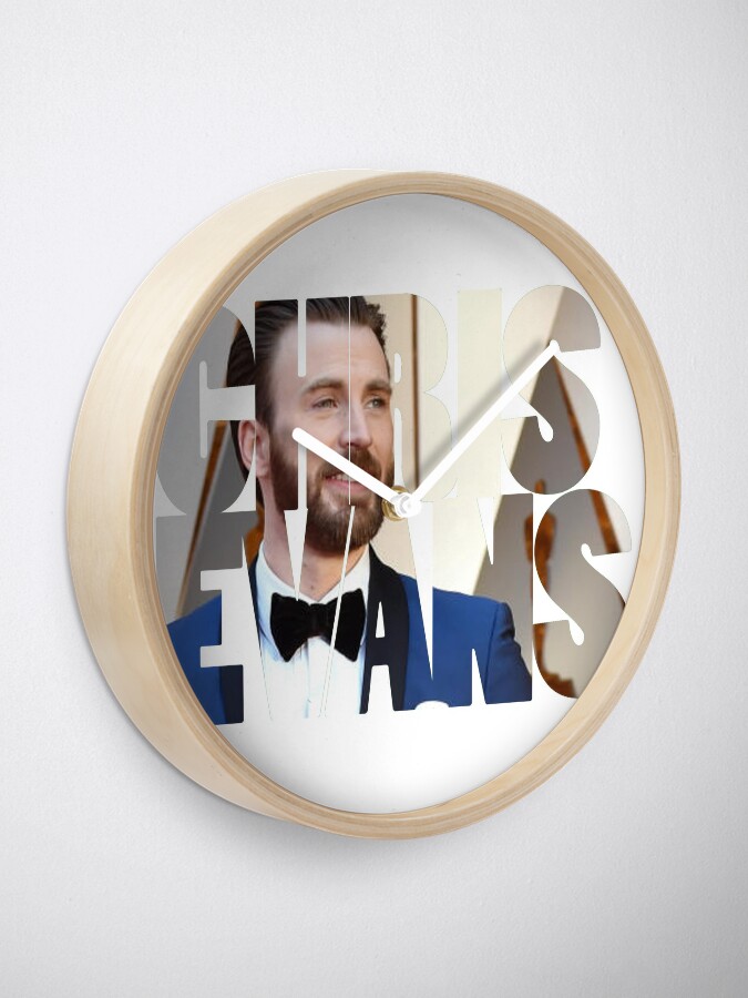 Alternate view of Chris Evans Clock